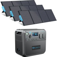 BLUETTTI AC200P Tragbare Solargenerator + 3*PV120 Solarpanele