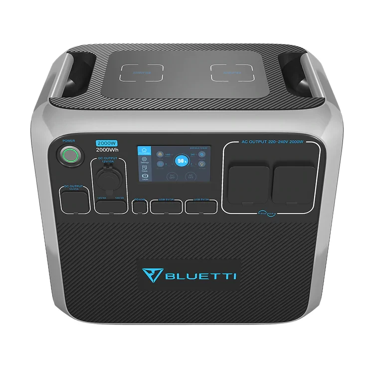 BLUETTTI AC200P Tragbare Solargenerator + 3*PV120 Solarpanele – Bild 2 von 5