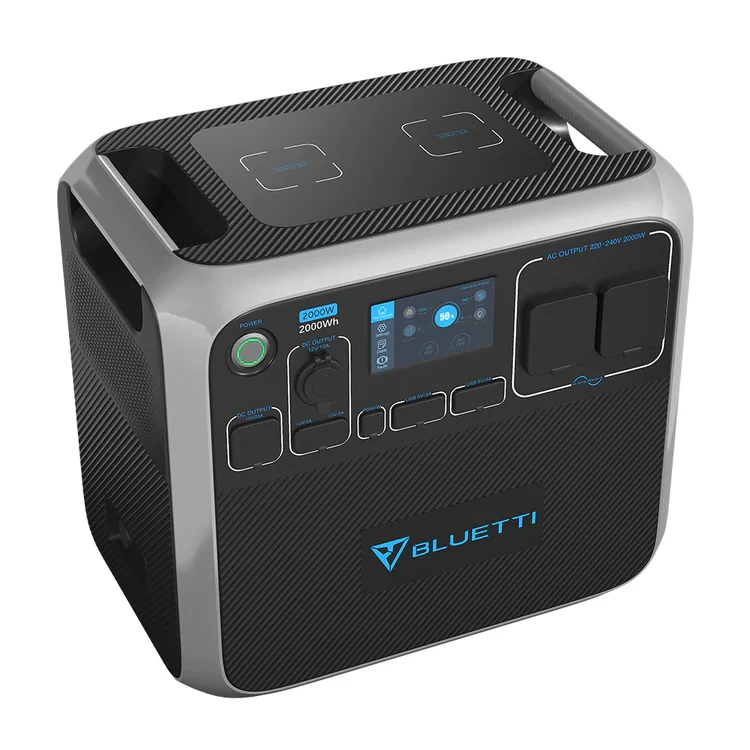 BLUETTTI AC200P Tragbare Solargenerator + 3*PV120 Solarpanele – Bild 5 von 5