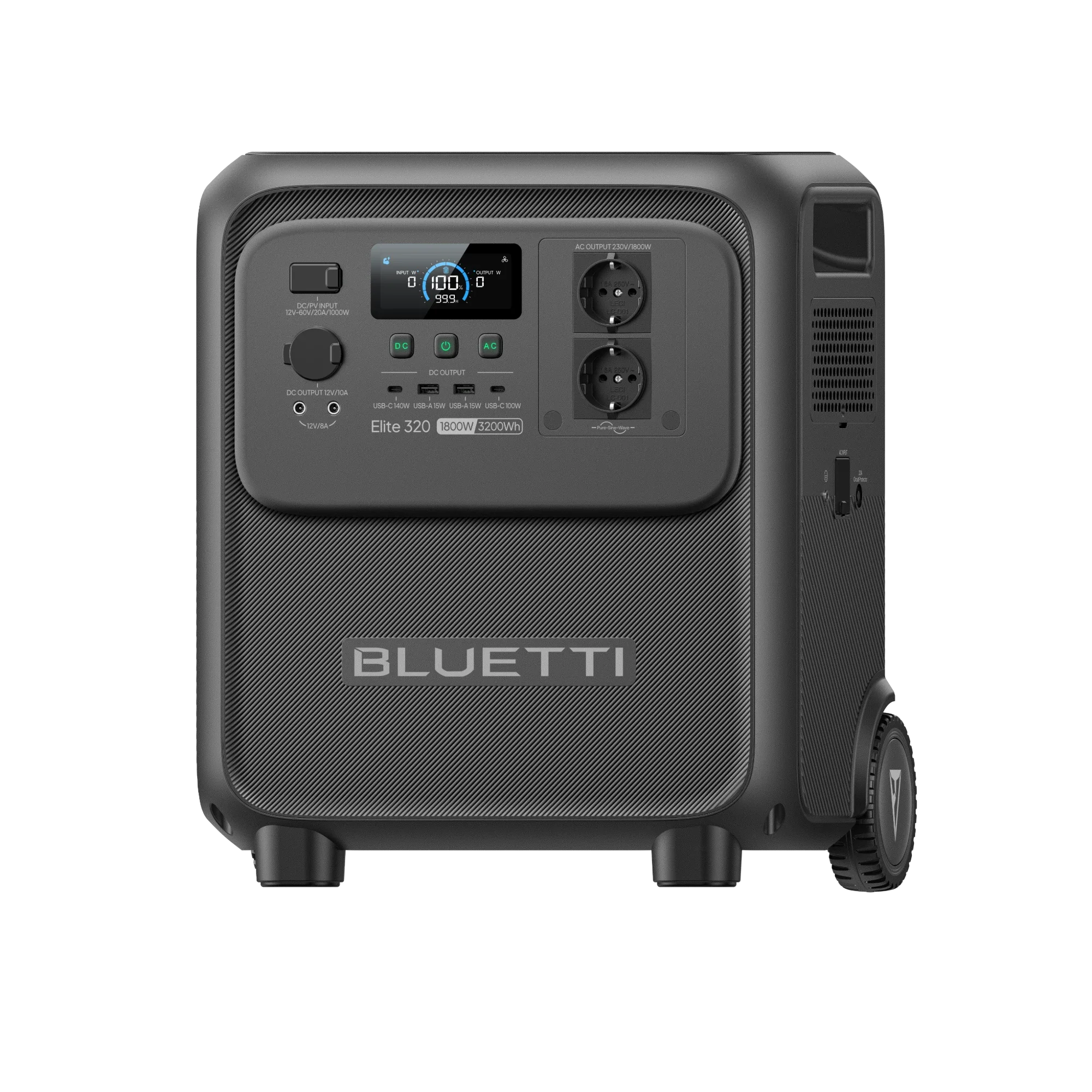 BLUETTI Elite 320 Tragbare Powerstation | 1.800W 3.200Wh – Bild 5 von 6