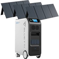 BLUETTI EP500Pro Powerstation | 3000W 5100Wh, EP500Pro+3*PV350 | 3.000 W 5.100 Wh | 1.050 W Solar-Kit