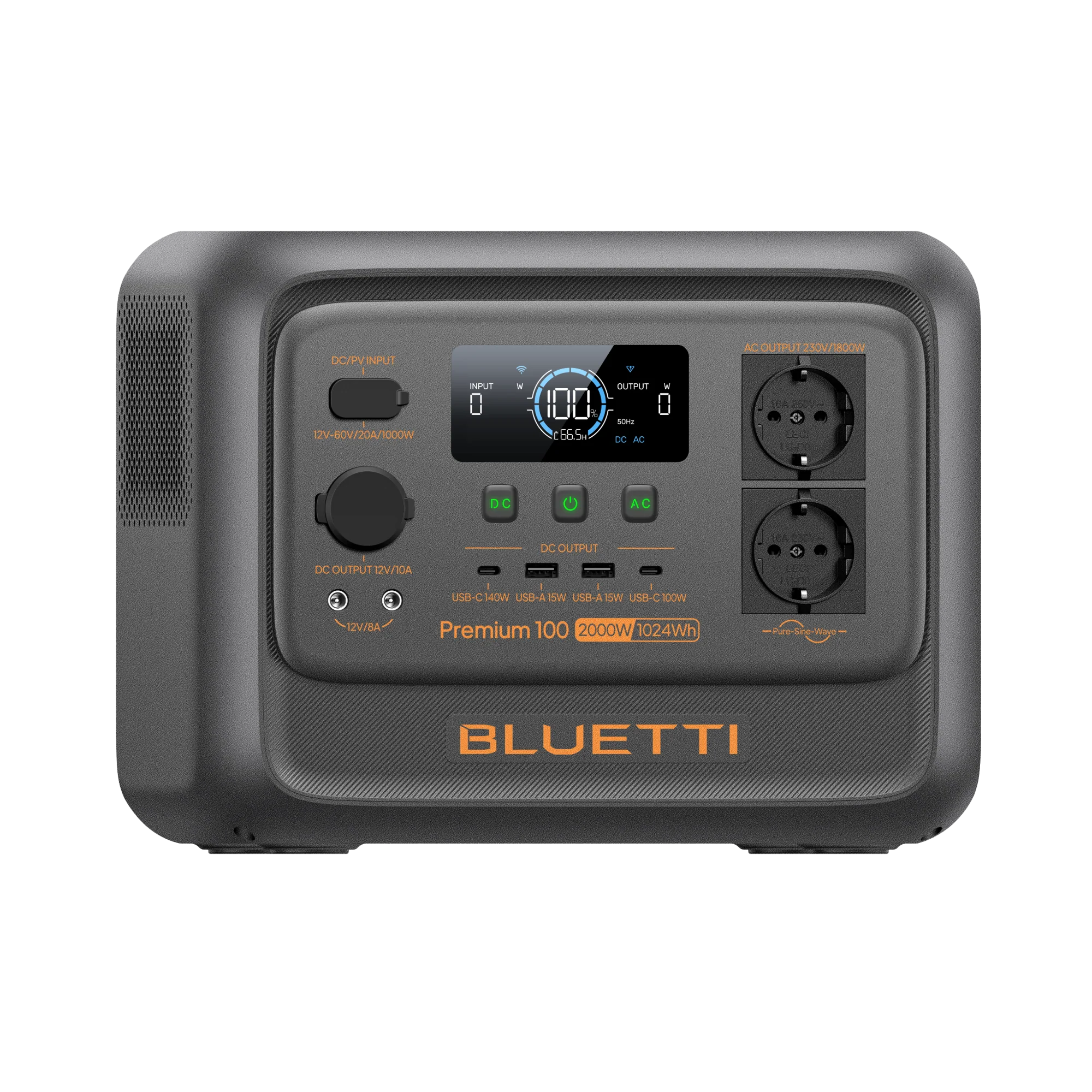 BLUETTI Premium 100 V2 Tragbare Powerstation | 2.000W 1.024Wh – Bild 6