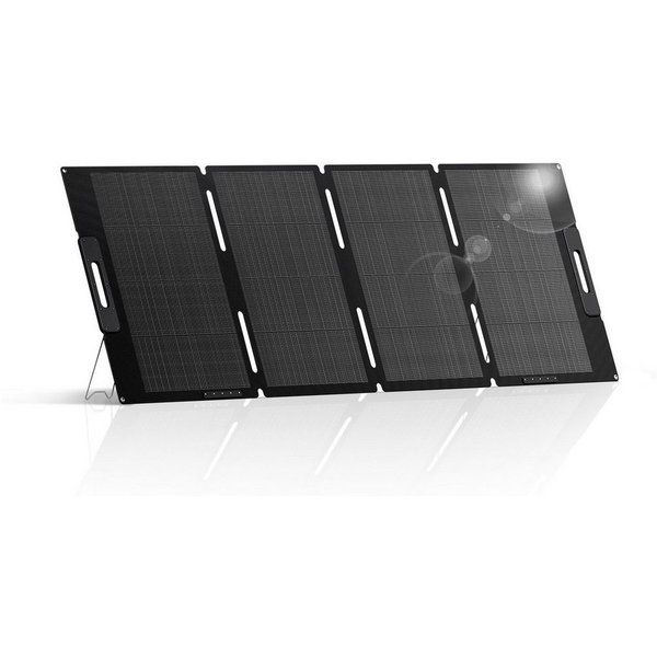BLUETTI Solaranlage PV200 200W Solarmodul, 200,00 W, Monokristallin, IP67