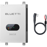 BLUETTI SolarX 4K Solar-Laderegler, SolarX 4K + Kabel P090D | Für 1*Apex 300