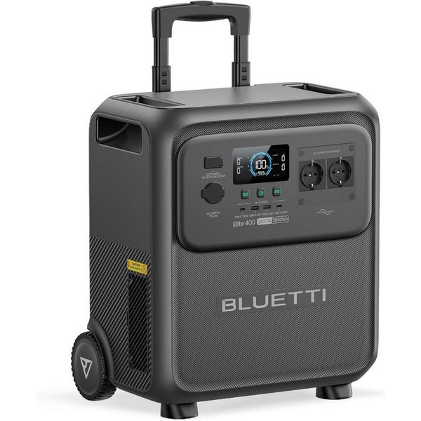 BLUETTI Stromerzeuger Elite 400 2600W/ 3840Wh Tragbare PowerStation (2026 Neu), 2,6 in kW, (3840Wh LFP-Batterie mit 2600W AC Ausgängen (3900W Power Lifting), mi