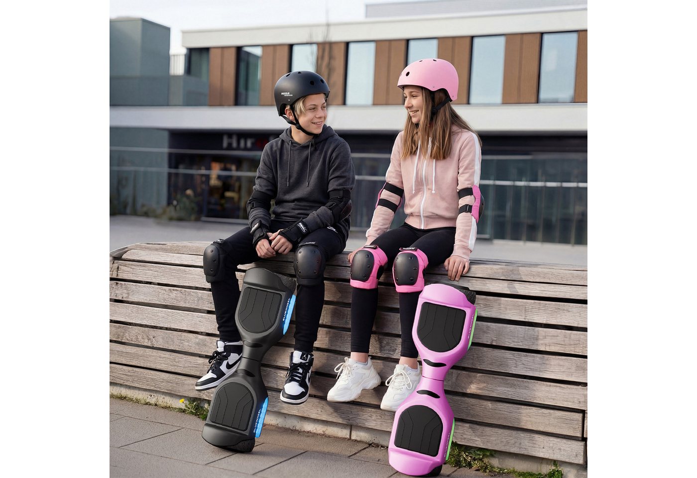 Bluewheel Electromobility Balance Scooter HX720, Geschwindigkeit: bis 12 km/h, Reichweite bis zu 13 km – Bild 5 von 5