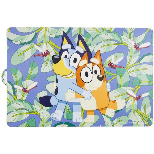 Bluey Platzset Kinder Tischunterlage 43 x 28,1 cm zum Schutz der Tischfläche