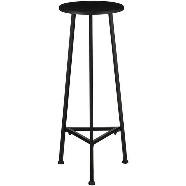 Mica Decorations Blumentisch Mica Decorations Adine Pflanztisch schwarz - h80xd30cm