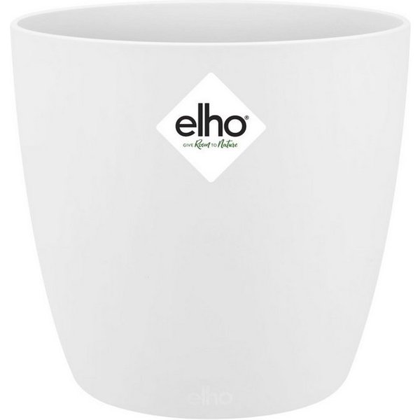 Elho Blumentopf Elho Übertopf Brussels Ø 9,5 x 8,5 cm weiß