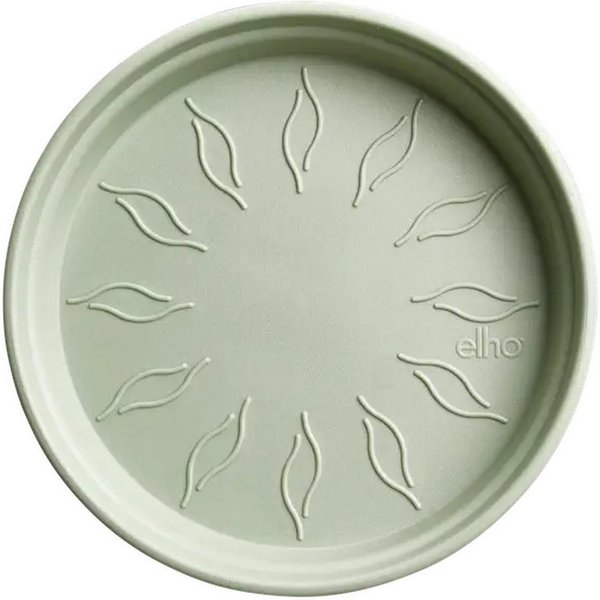 Elho Blumentopfuntersetzer Elho Green Basics Untersetzer: Grün, Rund, Recycelt, ⌀ 10cm