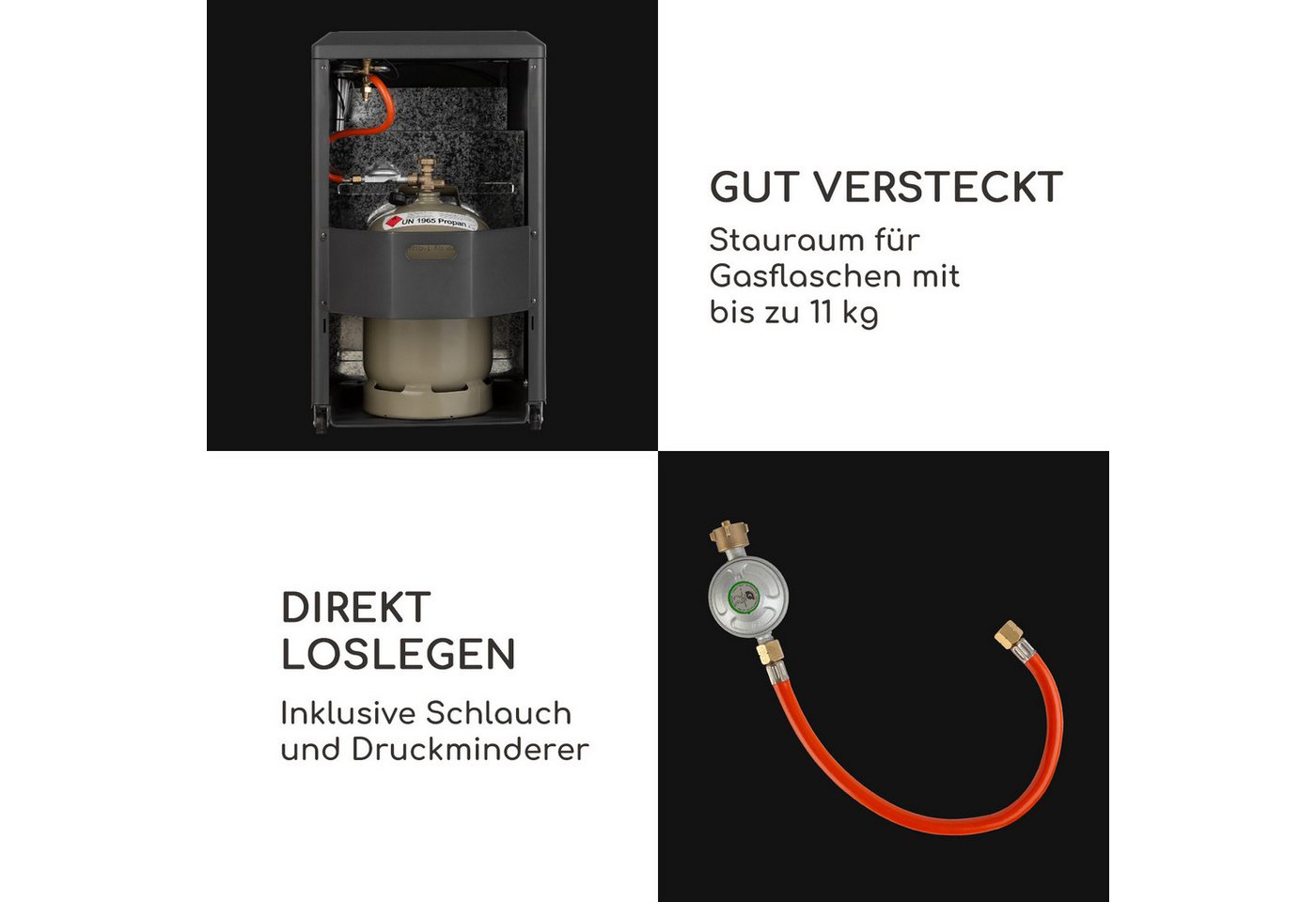 blumfeldt Heizstrahler Andora, 4200 W – Bild 3 von 5