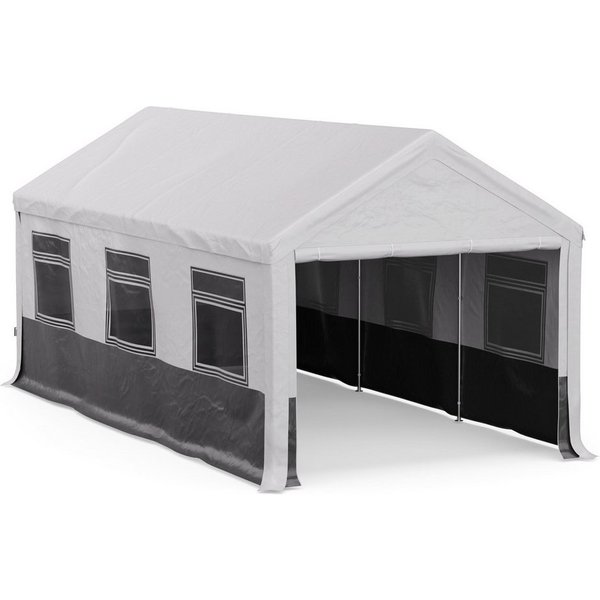 blumfeldt Pavillon PartyHaven 3x6, (Set), Garten PartyZelt Outdoor wetterfestes Stahl