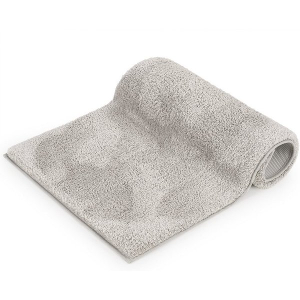 Blumtal Badematte rutschfester und weicher Badezimmerteppich, rutschsicher, strapazierfähig, waschbar, Polyester, Rechteckig, 1, Badvorleger in 50x80 cm - wasch