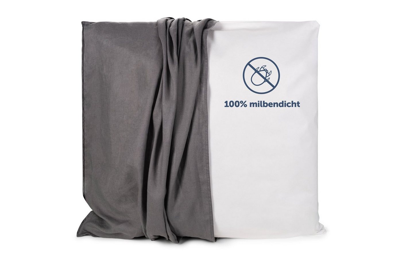 Blumtal Bettbezug Milbenbezug Allergiker Bettbezug oder Kopfkissenbezug- Milben Encasing, (2 St), bestehend aus dem High-Tech Spezialgewebe Evolon – Bild 4 von 5