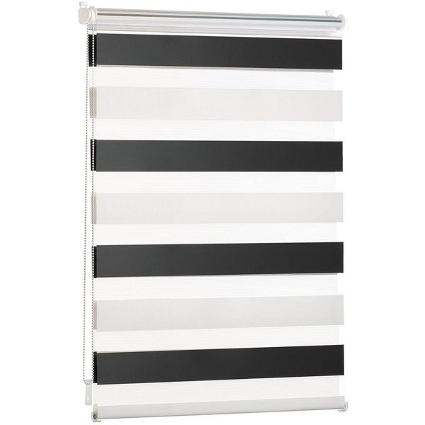 Doppelrollo Klemmfix Rollo, Rollos für Fenster ohne Bohren, Blumtal, Klemmfix, für Fenster & Türen, in verschiedenen Farben und Größen