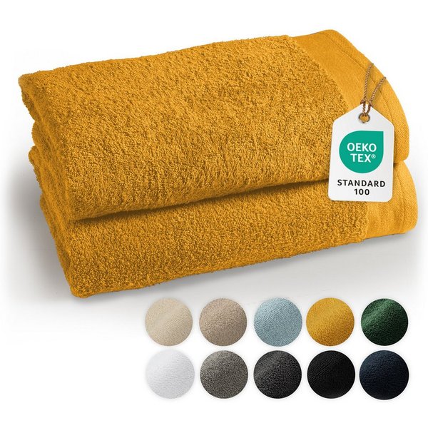 Blumtal Handtuch Premium 2-TLG. Saunatuch Set 80x200cm