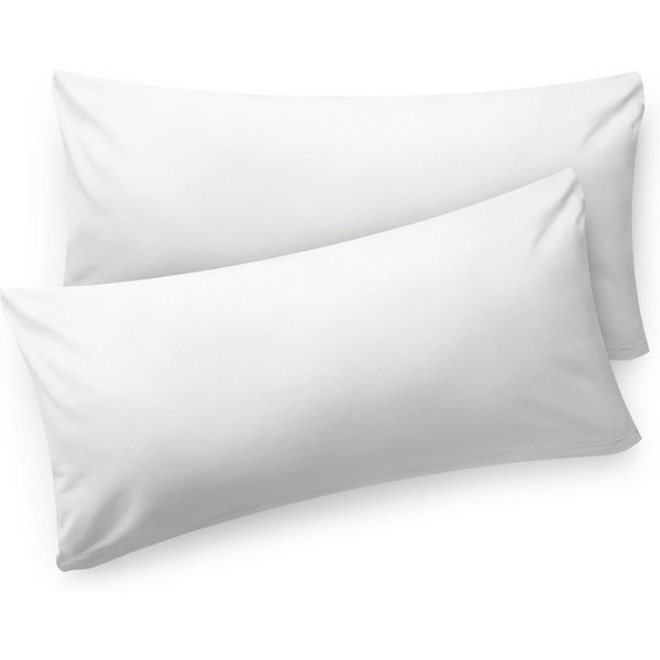 Blumtal Kissenbezug Premium Jersey 2er Set, Oeko-Tex Zertifiziert, (2 Stück), 100% Baumwolle