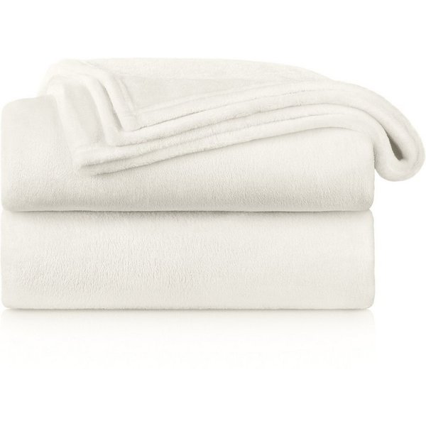 Wohndecke Kuschelige Fleecedecke, Oeko-Tex zertifizierte Decke, Blumtal