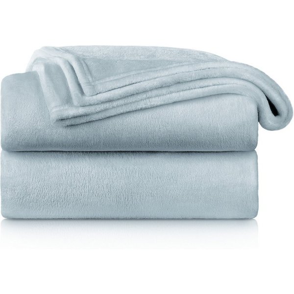 Wohndecke Kuschelige Fleecedecke, Oeko-Tex zertifizierte Decke, Blumtal