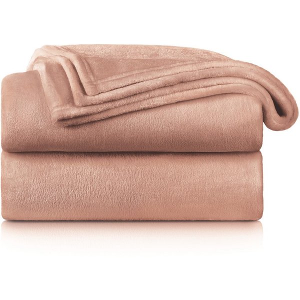 Wohndecke Kuschelige Fleecedecke, Oeko-Tex zertifizierte Decke, Blumtal