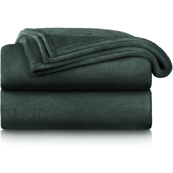 Wohndecke Kuschelige Fleecedecke, Oeko-Tex zertifizierte Decke, Blumtal