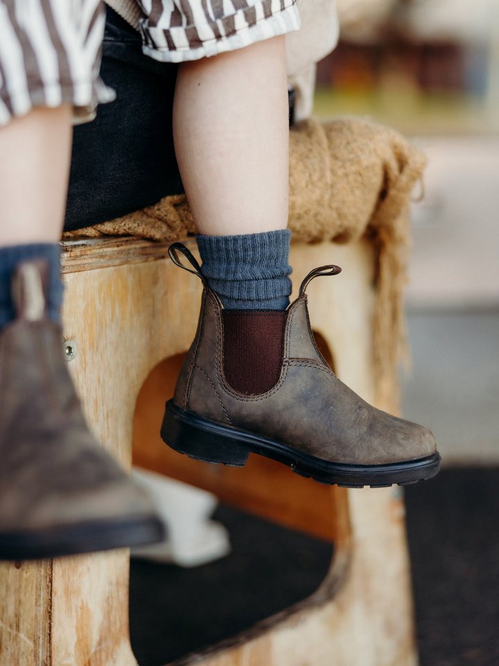 Blundstone 565 Rustic Brown Leather (Kids) Stiefel – Bild 5 von 5