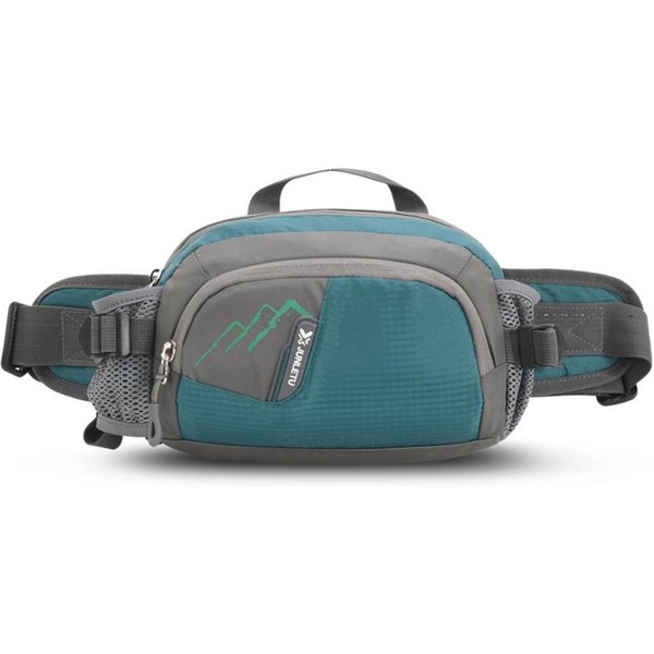 Blusmart Gürteltasche Laufgürtel, Geldbörse, Handytasche (Nylon-Sling-Hüfttasche mit Flaschenhalter, Multifunktional wasserdicht), Für Laufen, Wandern, Trinkbeu