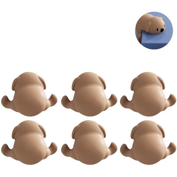 Blusmart Kindersicherung Kindersicherungsset, 6 Kantenschoner, Eckenschützer für Tische, Schränke usw