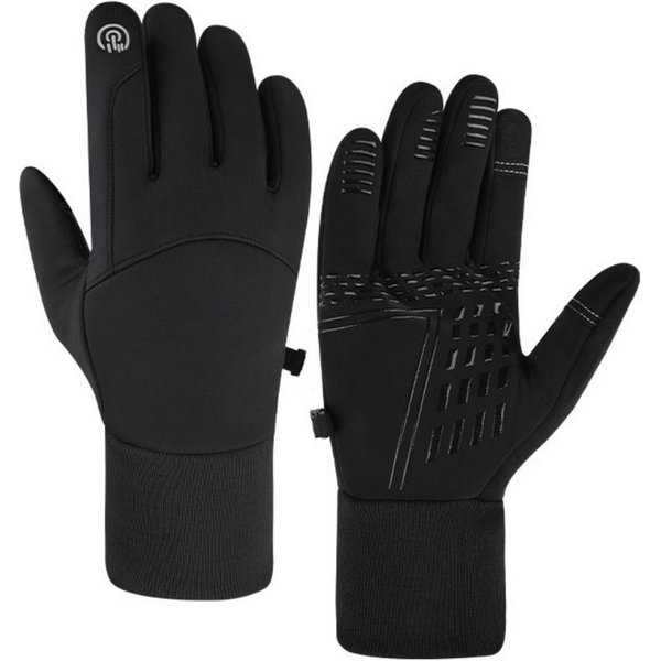Blusmart Multisporthandschuhe Multifunktionale Sporthandschuhe (Touchscreen, wasserdicht, rutschfest, warm, Warme Winterhandschuhe, Touchscreen-Fahrradhandschuh