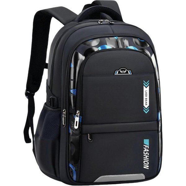 Blusmart Schulrucksack Kinderrucksäcke, orthopädische Rucksäcke (Leichtgewichtig Casual Stylisch, Tissu imperméable), Für Grund- und Mittelschüler
