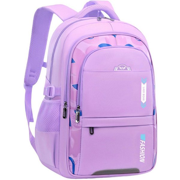 Blusmart Schulrucksack Kinderrucksäcke, orthopädische Rucksäcke (Leichtgewichtig Casual Stylisch, Tissu imperméable), Für Grund- und Mittelschüler
