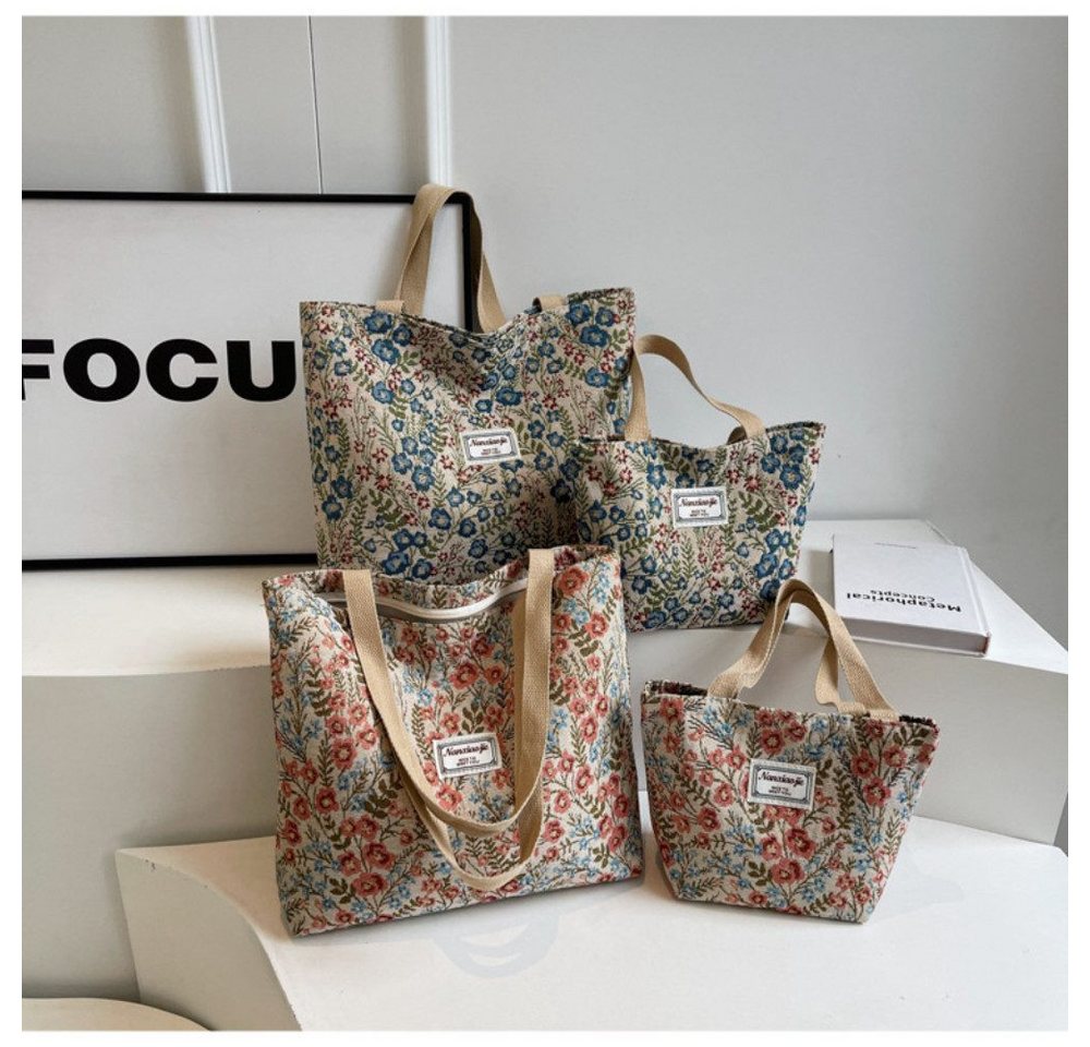 Blusmart Schultertasche Canvas-Tasche mit großem Fassungsvermögen (Schultertaschen für Damen, Handtaschen für Damen), Geeignet für den Alltag, das Büro, die Sch – Bild 4 von 5