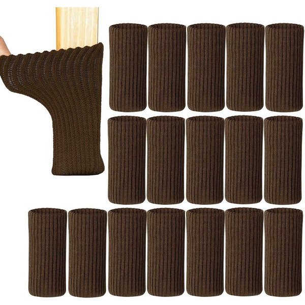 Blusmart Stuhlsocke 12/24-teilige Stuhlbeinkappe, (Hochelastische Möbelsocken, 1 St), Stuhlbeinschoner( Möbel, Stuhlbeine, Tisch)
