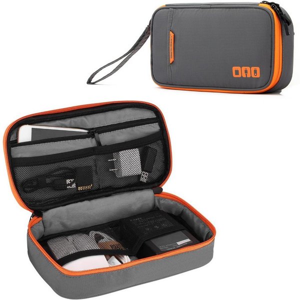 Blusmart Taschenorganizer Wasserdichte, multifunktionale Aufbewahrungstasche (Reise-Kabel-Organizer-Tasche, Tragetasche, tragbar), Für USB-Ladekabel und Elektro