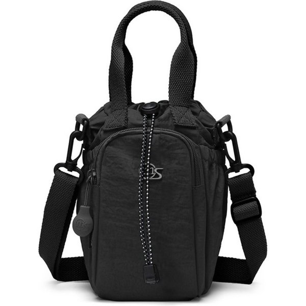 Blusmart Umhängetasche Lässige, minimalistische, leichte Schultertasche für Damen (Wasserdichtes Oxford-Gewebe, Umhängetasche mit Kordelzug), Für Wanderungen