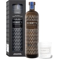 Bobby's Schiedam Dry Gin mit Geschenkbox und Glas 42% Vol