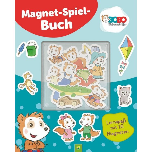 Bobo Siebenschläfer Magnet-Spielbuch für Kinder ab 3 Jahren / diverse