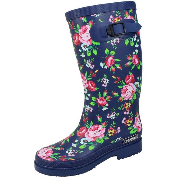Bockstiegel Regenstiefel Julia dk-blau/multi Gummistiefel