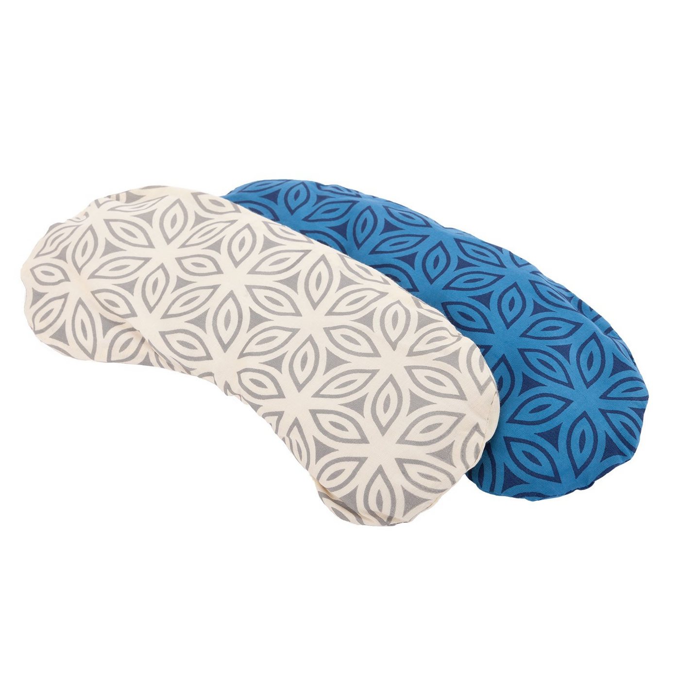 bodhi Augenkissen Augenkissen Baumwolle, vegan natur/grau (Lotus) – Bild 3 von 5