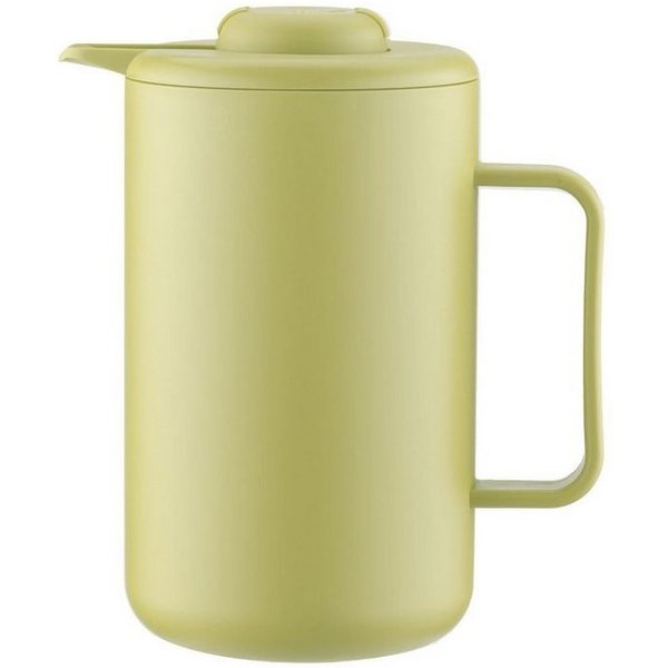 Bodum Isolierkanne Bistro, Kunststoff, mit Edelstahlkern, Fassungsvermögen 1 Liter