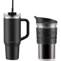 BODUM Reisebecher TRAVEL MUG, Geschenk Set 2in1