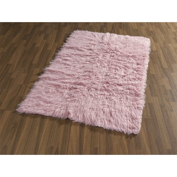 Böing Carpet Flokati-Teppich Flokati rose, rechteckig