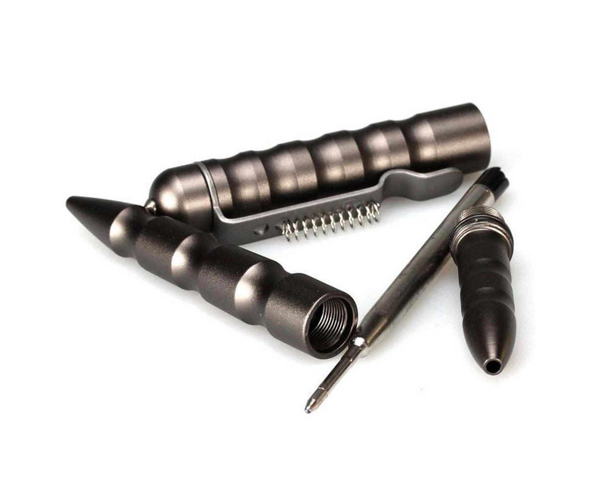Böker Manufaktur Solingen Kugelschreiber Plus MPP Multi Purpose Pen Grey Tactical Pen, (nein) – Bild 4 von 5