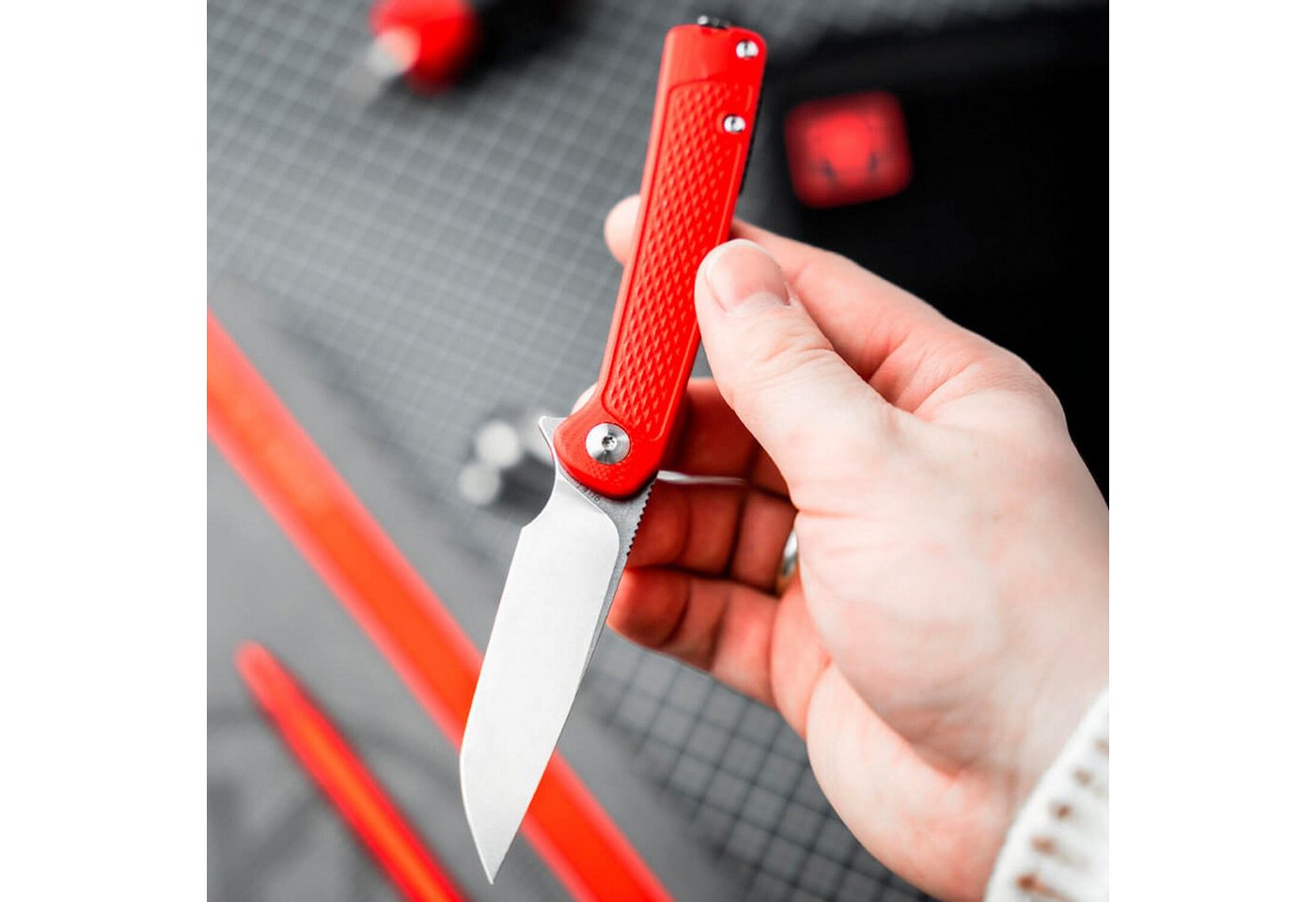 Böker Plus Taschenmesser Klappmesser Fire Ant Red – Bild 4 von 5