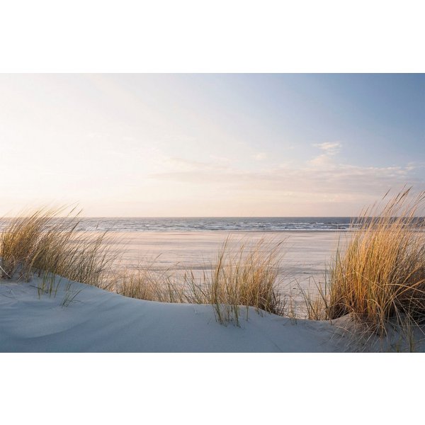 Bönninghoff Leinwandbild Wandbild DÜNEN, STRAND UND MEER 78x118 cm – Leinwandbild Keilrahmen, Düne, Strand (1 St), auf Keilrahmen gespannt