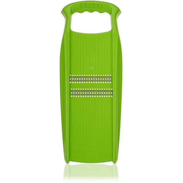 Börner Küchenreibe Gemüsereibe Roko PowerLine, grün, Kunststoff, (Set, 1-St)