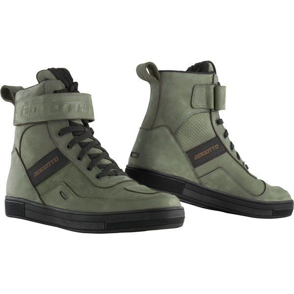 Bogotto Denton perforierte wasserdichte Motorrad Schuhe Motorradstiefel perforiert,wasserdicht