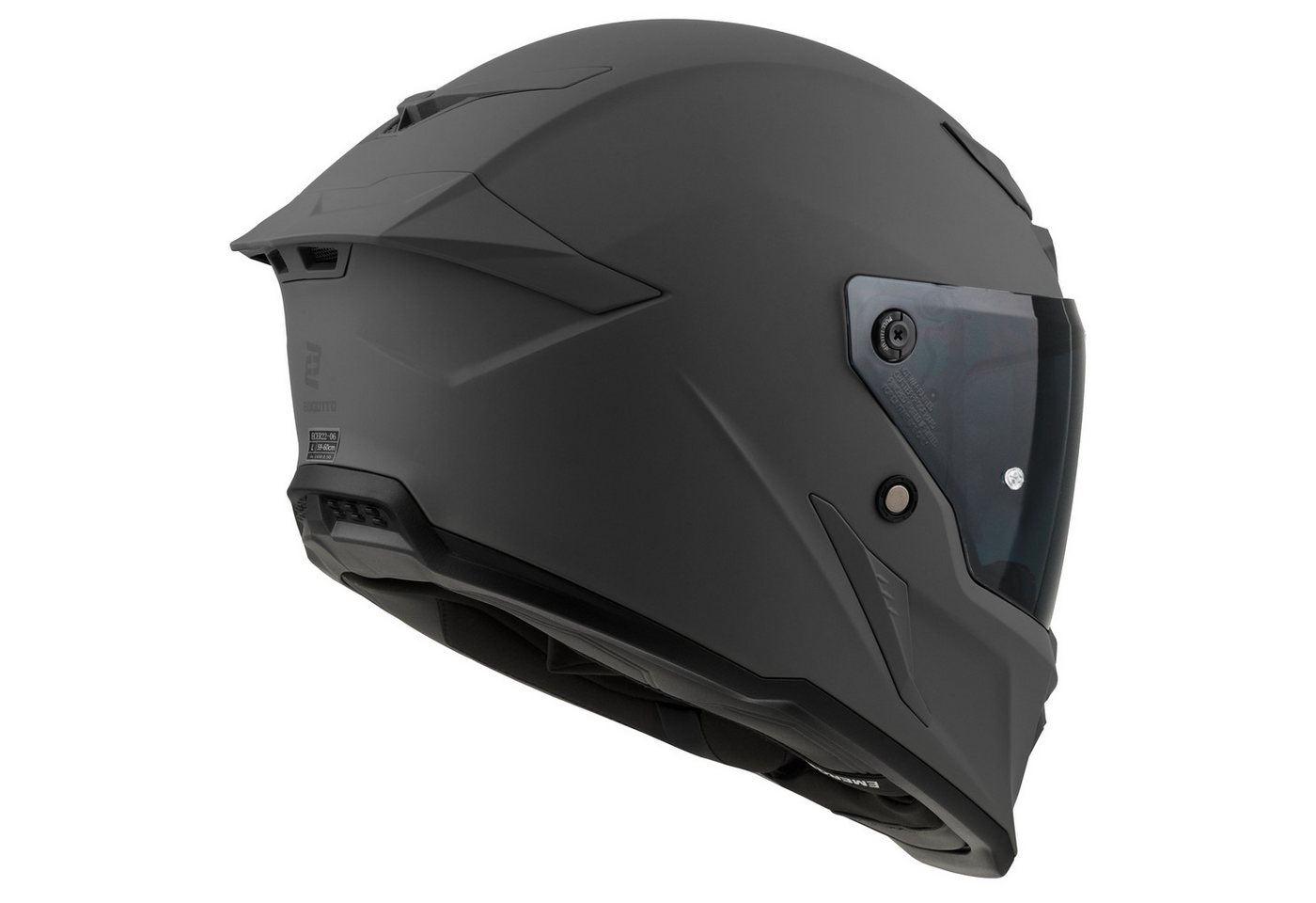 Bogotto Motorradhelm Blade Helm, Vorbereitet Für Kommunikationssystem,notfallsystem-polsterung (eq – Bild 5 von 5