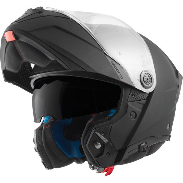 Bogotto Motorradhelm FF404 Klapphelm, Vorbereitet Für Kommunikationssystem,vorbereitet Pinlockscheibe,h