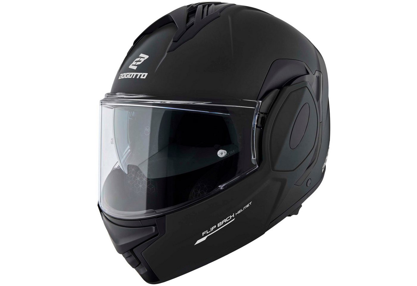 Bogotto Motorradhelm FS-X600 Klapphelm, Vorbereitet Für Kommunikationssystem,geeignet Brillenträger,vorbe – Bild 2 von 5